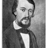 Portrait of Theodor Maximillian Bilharz (1825-1862); G. Olpp; Wellcome Images.
